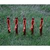 5/10pcs 18cm Ultralight Aluminium Alloy Strong Camping Hiking Tent Peg Stakes Triangular Stake Nail