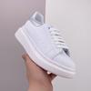 White Sneakers for Women Men Genuine Leather Fashion Ladies Casual Versatile Thick Sole Trainers Shoes