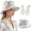 European and American Hot Diamond Versatile Diamond Racing Hat Sequined Festival Performance Party Carnival Rhinestone Wedding Hat