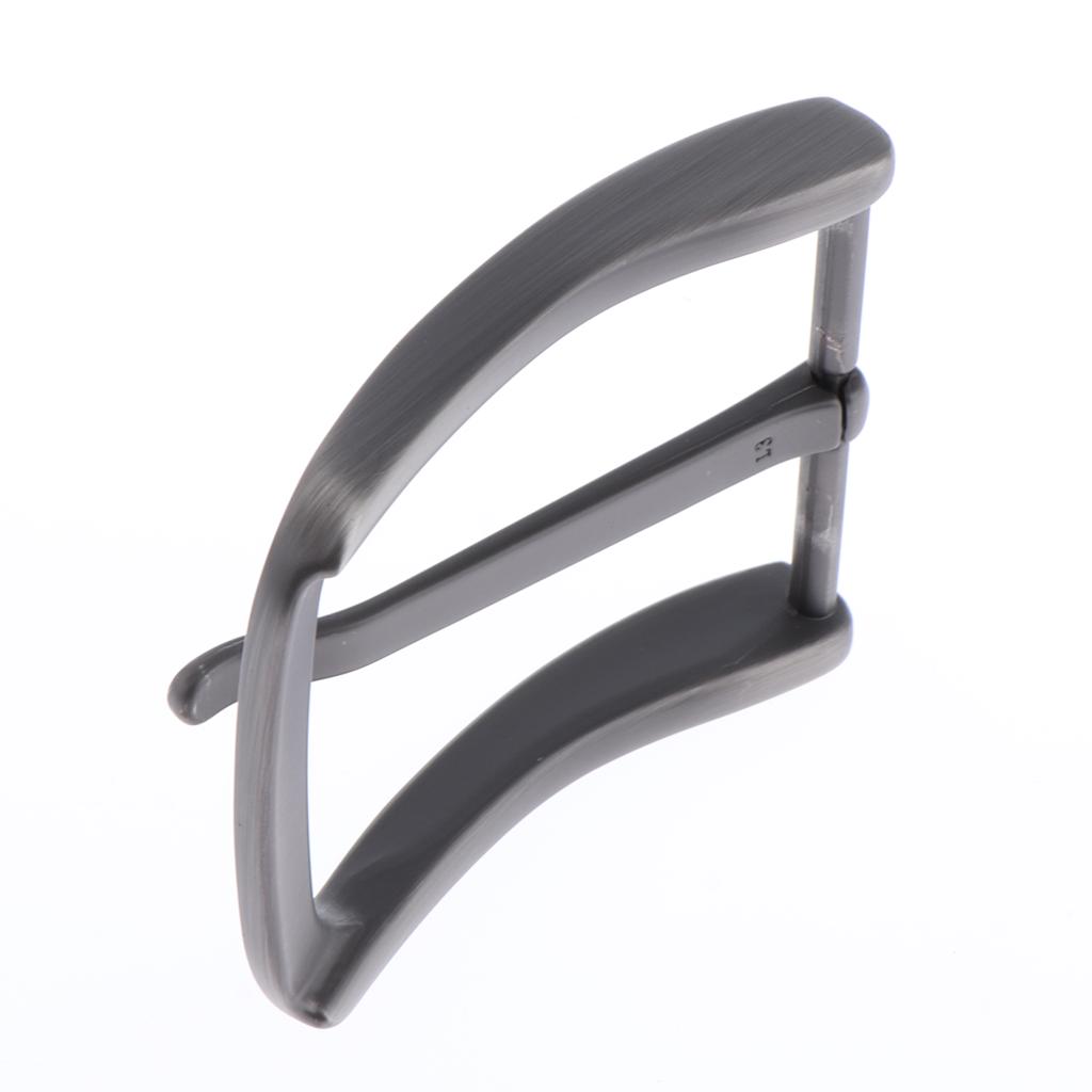 Мужская антикварная пряжка из сплава с одним зубцом, прямоугольная булавка, серая