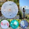 Japan Parasol Chinese Dance Performance Wind Resistant Umbrella Women Fairy Ancient Hanfu Cosplay Prop Uv Sun Oil Paper Umbrella