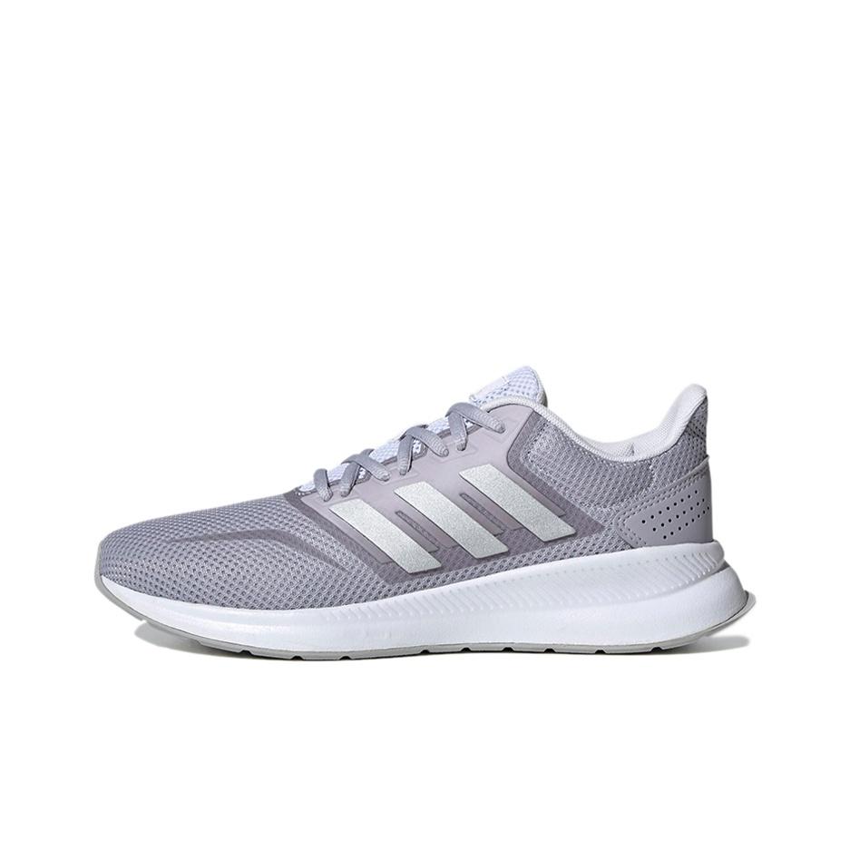 adidas Neo Runfalcon 1.0 Удобные Дышащие Сетчатые Низкие Повседневные Кроссовки для Бега Женские Кроссовки Фиолетовые FW5160