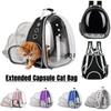 Cat Bags, Pet Backpacks, Portable and Transparent Space Capsules, Cat Supplies, Breathable Backpa