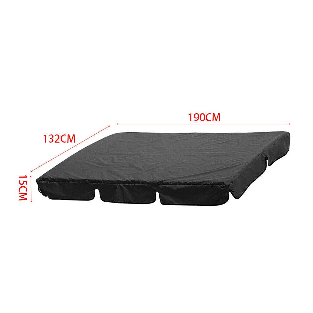 Сменный навес для качелей, 2/3-местного гамака, крышка, верхняя часть, открытый сад