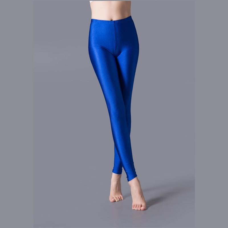 Women Leggings Girl Slim Cropped Trousers High Elasticity Skinny Casual Pants Dance Performance Trousers