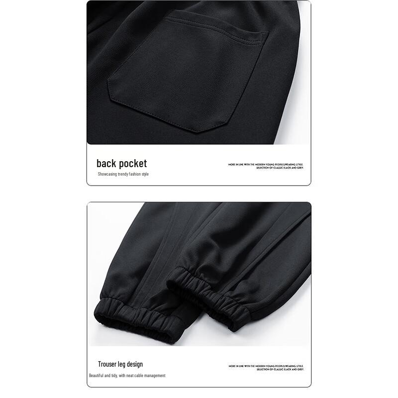 Мужские осенне-зимние свободные брюки-джоггеры NASA MARVEL