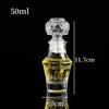 1Pcs Spirit Alcohol Liquor Wine Bottle Transparent Glass Bottle Mini Whiskey Decanter
