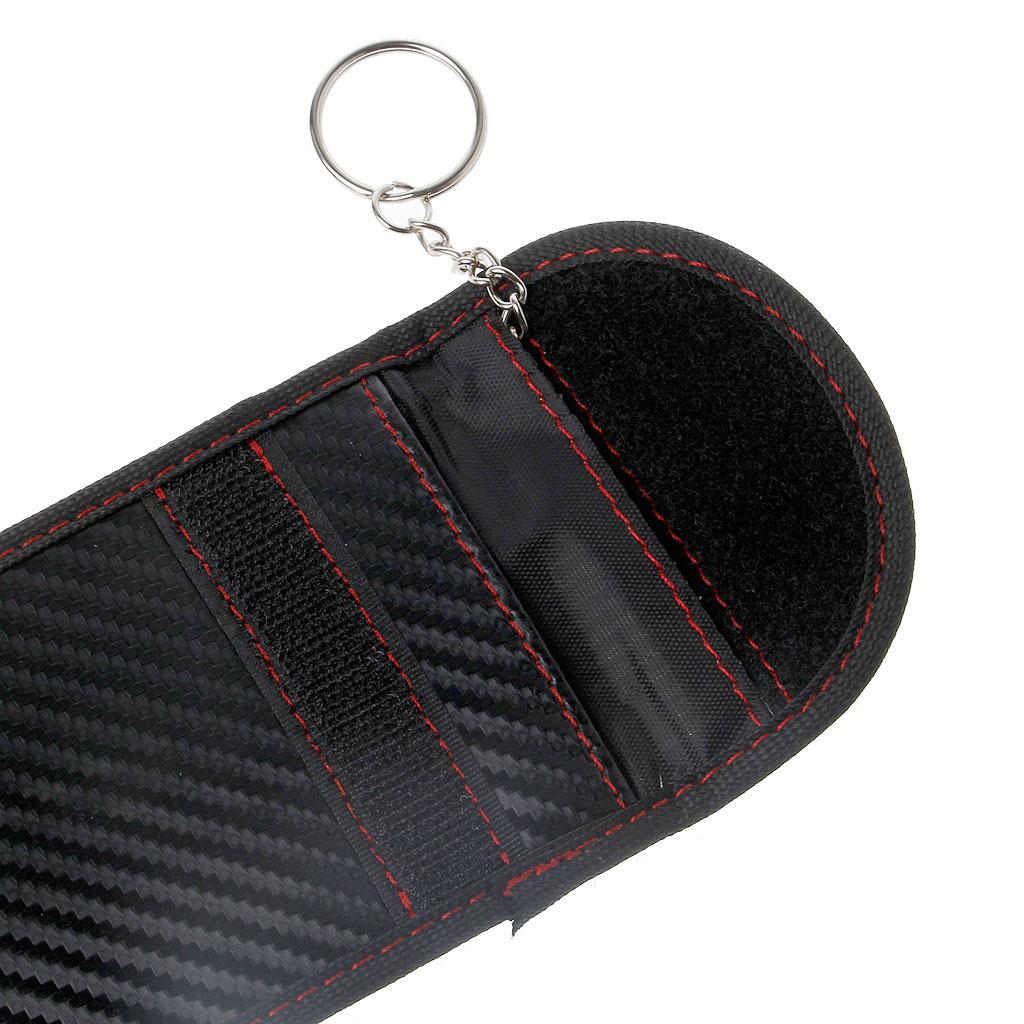 Car RFID Signal Blocking Faraday Bag for Key Fob Security Box Signal Blocking Po