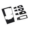 Newkingz Mazda3 Sedan BP Parts Accessories Комплект из 2 частей для панели переключения передач и крышки дверного переключателя (Похожий на углерод)