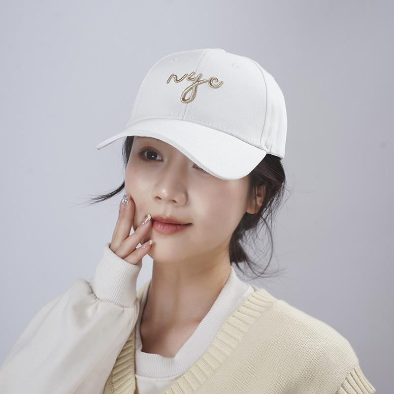 Шляпа женская новая солнцезащитная летняя бейсболка конфетного цвета с вышитыми буквами кепка с козырьком для пары мужская шляпа с козырьком
