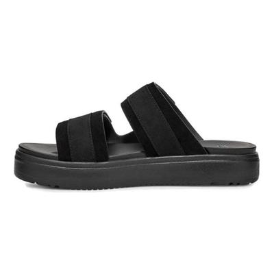Удобные легкие сандалии-слайды женские черные 1158054-BLK