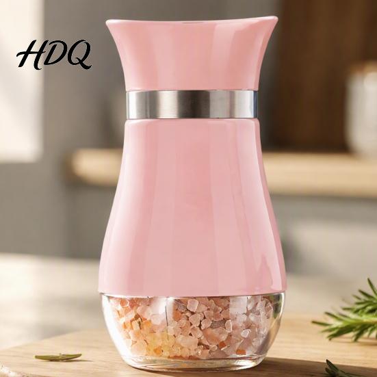 Бутылки для хранения на кухне 2 шт. Стеклянные банки для специй из нержавеющей стали Влагостойкие герметичные емкости Держатели для специй Скандинавский стиль Пополняемый дозатор