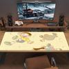 Doraemon2 Print  Cushion Non-slip Laptop Tablet Big Mousepad XXL Mat Mini PC Playmat With Lock edge