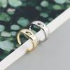 Bohemia Crystal Moon & Star Open Rings for Women Rings Jewelry  Sterling Silver Finger Ring Gold/Silver Ring  Women Rings