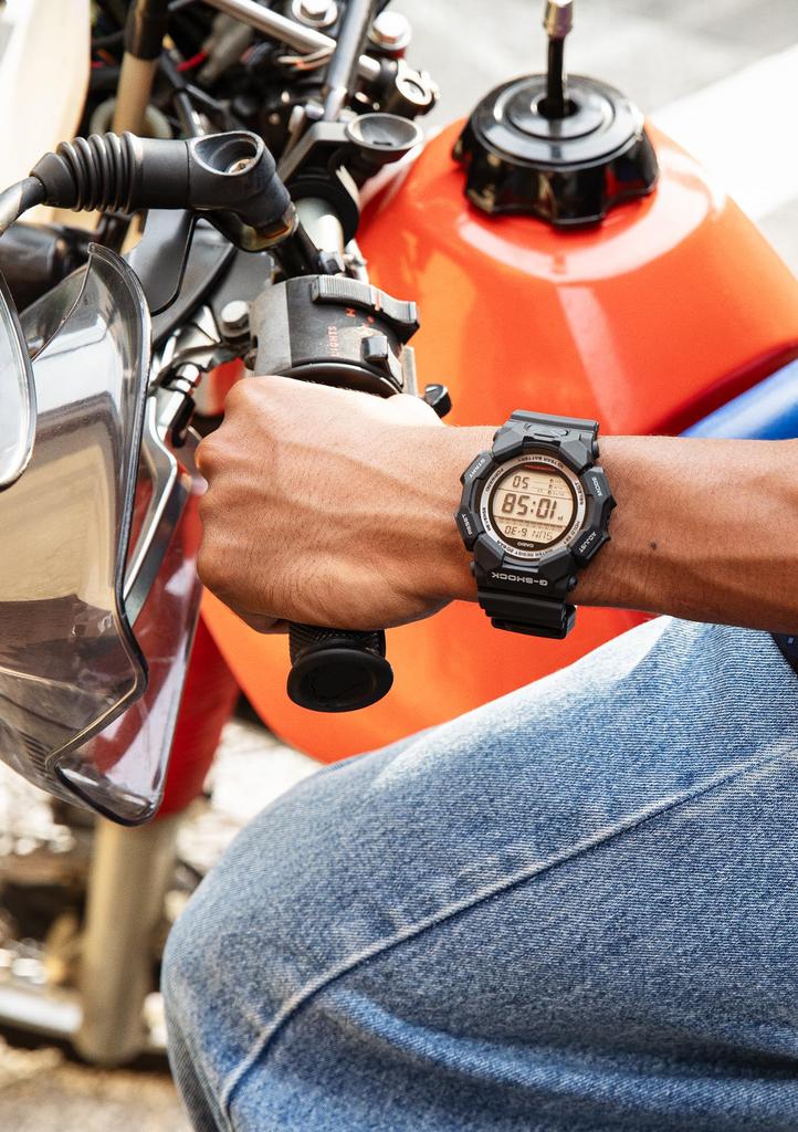 Часы Пластик из биомассы Строительные Черные [Casio] G-Shock Долговечные GD-010-1JF Мужские