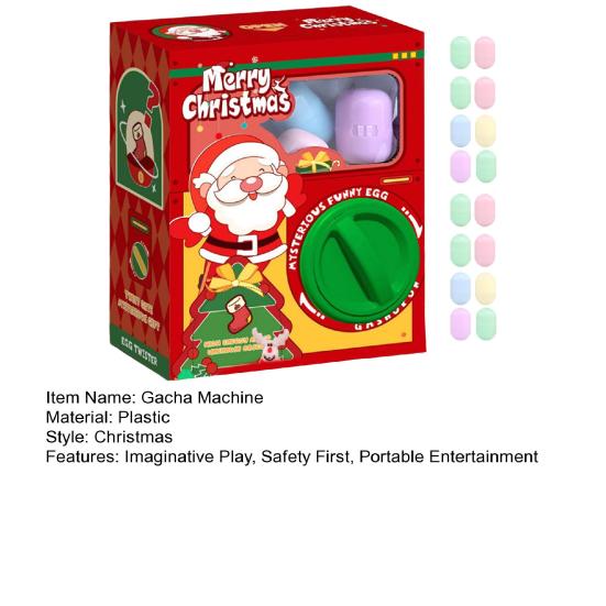 Рождественский набор машинок для игры в яйца для детей Креативная игрушка-захватчик яиц