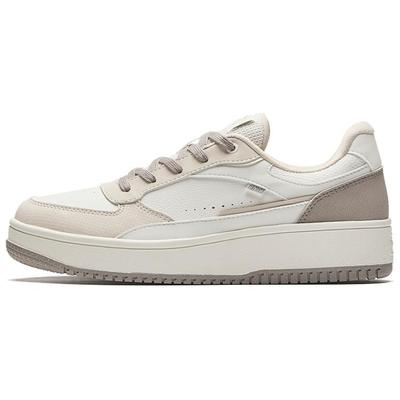 Удобные модные износостойкие нескользящие амортизирующие низкие кроссовки женские кроссовки белые серые 922448018-4