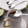 WIKHOSTAR Длинный хвост, кофейная ложка для кошек, чайная ложка, нержавеющая сталь 304, забавная кофейная ложка, посуда, чайная ложка, мини-ложка, кухонные аксессуары