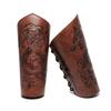 PU Leather Motorcycle Elbow Protection Medieval Arm Bracers Punk Bracer Wrist Guards