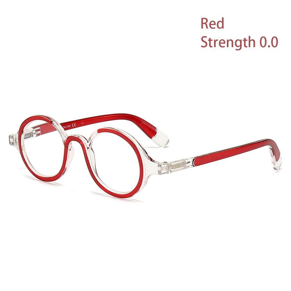 Vision Care Presbyopic Eyeglass Round Frame Anti-Blue Light Glasses  Women Men