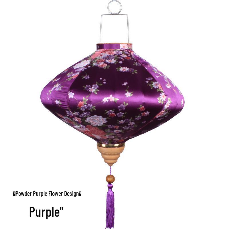 Антикварный узор Водонепроницаемый китайский фонарик для украшения открытого балкона