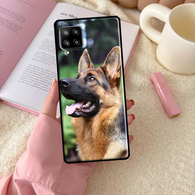 Немецкая овчарка Чехол для телефона Samsung Galaxy A54 A34 A14 A13 A52 A32 A12 A22 A72 A52S A33 A53 A73 A71 A51