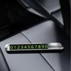 2025 Новая табличка с номером телефона Автомобильная карточка для временной парковки Табличка с номером телефона