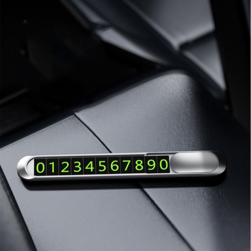 2025 Новая табличка с номером телефона Автомобильная карточка для временной парковки Табличка с номером телефона