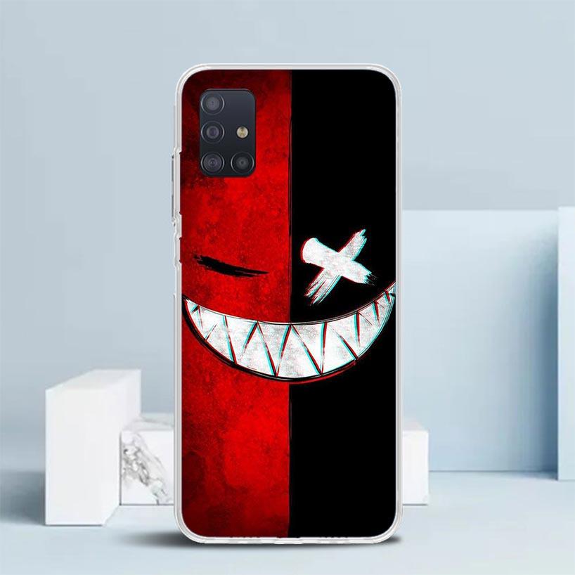Чехол-бампер 'Дьявол Плохой Парень' Аниме для Samsung Galaxy A12 A22 A32 A52 A72 A02S Чехол для Телефона Note 20 Ultra 10 S10 Plus A51 A71 A50S A20