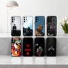 Чехол для телефона R-Rapper H-Hades-S 66S для Samsung S25,24,23,22,30,21,10,9,Ultra,Plus,Lite,FE,4,5 G Мягкий черный чехол