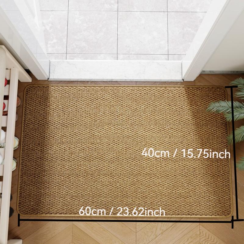 Уличные коврики Искусственный джут Придверный коврик Легкий стиль Долговечность Для каждого входа Напольный ковер Несколько размеров 40x60см/50x80см/80x120см