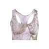 Спортивный бюстгальтер X Stella McCartney, полный принт, средняя поддержка, быстросохнущий, U-образный, женское нижнее белье, розовый, фиолетовый, IB5093