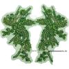 Цветочная нашивка из бисера ручной работы для аксессуаров к свадебному платью своими руками