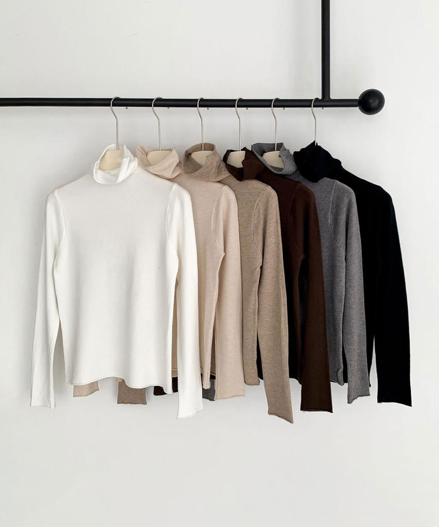 Базовая футболка с водолазкой Baseukala (6colors)