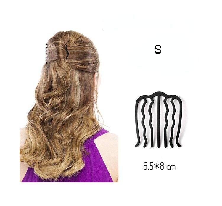 Набор шпилек U-образные заколки для волос, заколки для женщин и девочек, металлические черные заколки для волос, заколки для волос, аксессуары для укладки волос