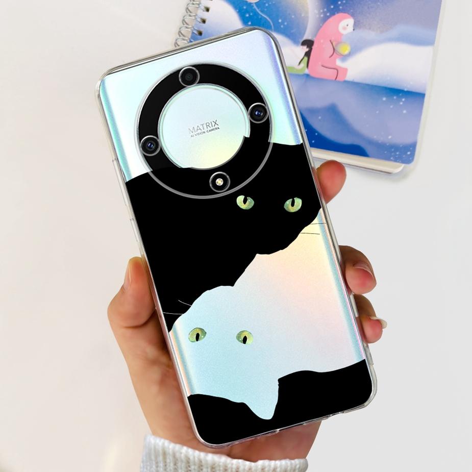 Чехол для Honor Magic5 Lite Чехол для Honor X9a RMO-NX1 Стильный Расписной Чехол Мягкий Силиконовый Чехол для Телефона Для Honor Magic 5 Lite HonorX9a Сумки
