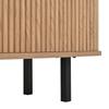 Modern TV cabinet, TV stand, TV panel, low TV cabinet. Two sliding doors, two lattice doors, unique design. 190 x 35 x 45 cm (L x W x H)