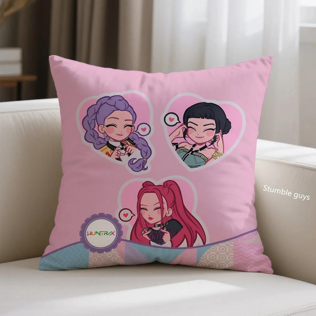 Аниме Подушка Наволочка Охотники на Демонов K-pop Мягкая