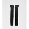 THigh High Leg Warmers из смесовой шерсти Черные