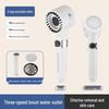 Triple Filtration Multi-Speed Dechlorination Pressurized Shower Head Set