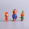 5 шт./пакет 6-8 см Русская мультяшная аниме Игрушка-фигурка Kid-E-Cats Фигурка для украшения выпечки Фигурка торта Модель Трех Котят Игрушка для детей