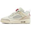 Air Spizike Low GS Молочный кокос Детские кроссовки Кремовый Парусный Университетский красный FQ3950-100