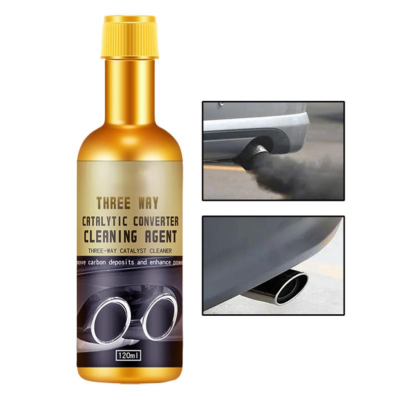 Очиститель системы выбросов Мгновенный очиститель выхлопной системы автомобиля 120 мл Автозапчасти Очиститель двигателя Труба выхлопной системы Очиститель для удаления нагара