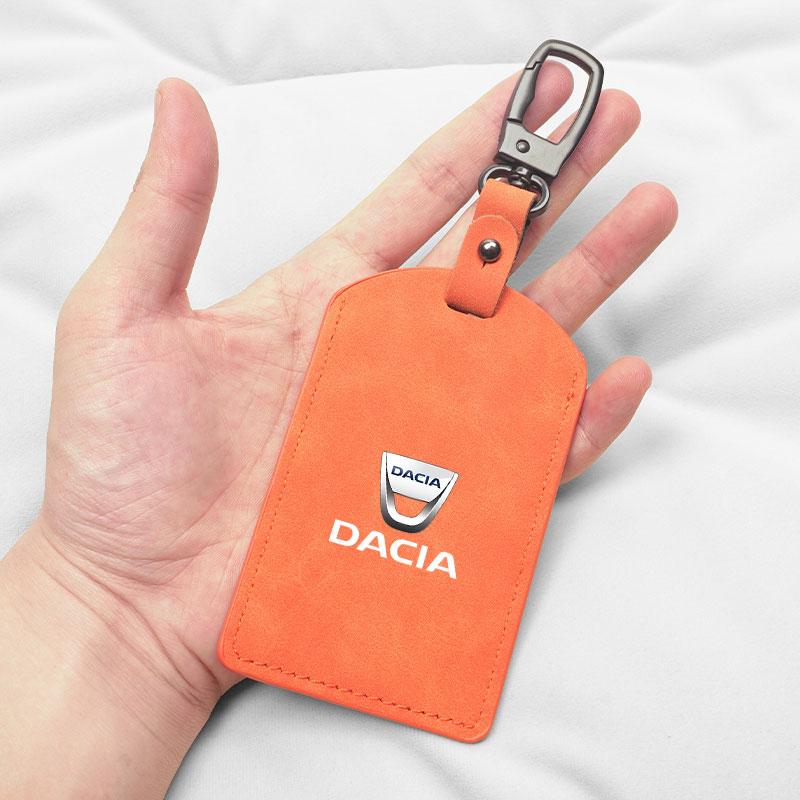 Luxurious high-grade Flip Leather Key Case For Dacia Sandero Duster 2012-2025 Jogger Bigster Spring Logan Stepway Dokker Lodgy
