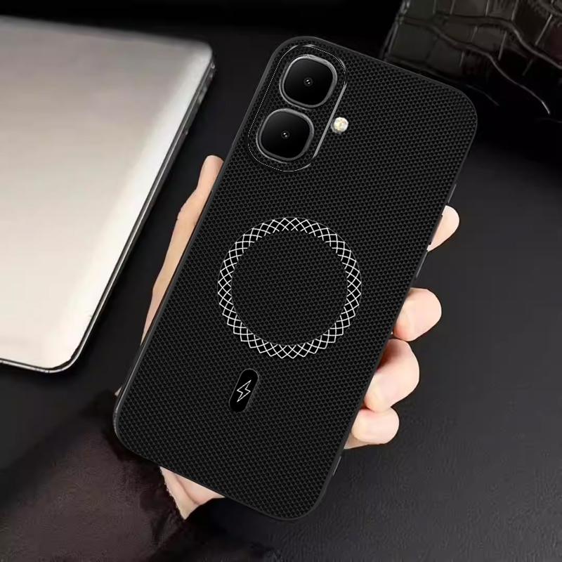 Biruiqu Infinix Smart 10 Новый Ультратонкий Магнитный Кожаный Ударопоглощающий Защитный Чехол для Телефона