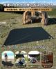 GOGlamping Ground Sheet Tent Sheet Square Палатка Простыня для туристической купольной палатки Простыня для отдыха Водонепроницаемый легкий 420D Компактный шестиугольный напольный коврик Брезент