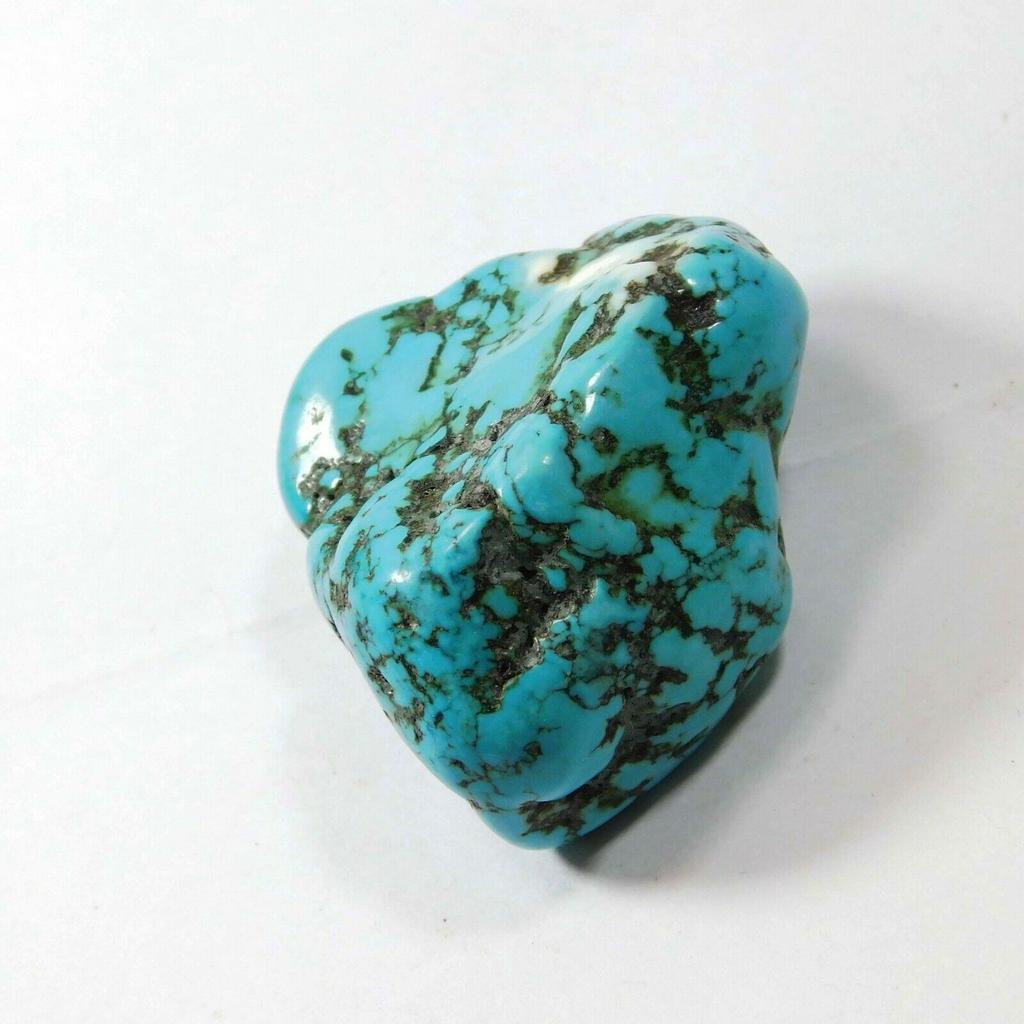 90 Ct Natural Arizona Blue Turquoise Rough Slab Crystal Loose Gemstone