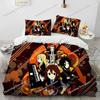 K-ON Kawaii Girls Anime Bedding Set Boys Girls Twin Queen King Size Duvet Cover Pillowcase Bed boys Adult Home Textileextile
