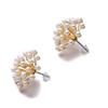 Pearl Fireworks Earrings Hanabi Earrings Grand Premium Luxury Domestic Pearls White Gold Brand 3 Year Warranty [VOTRE COUTURE] Women's