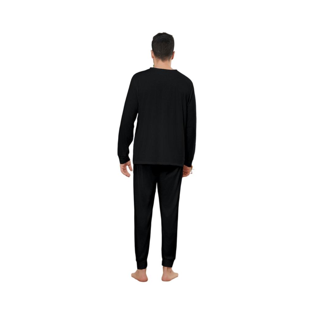 Комплект из топа и брюк с длинными рукавами и принтами для всей семьи Одинаковые комплекты для всей семьи